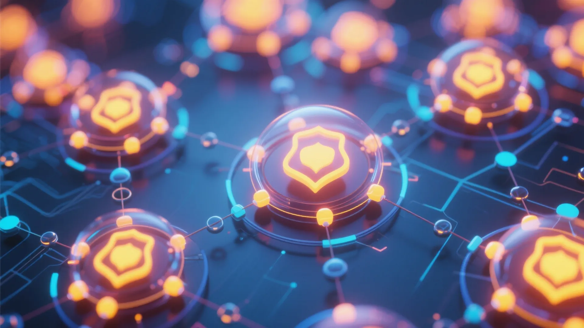 Secure Network Background