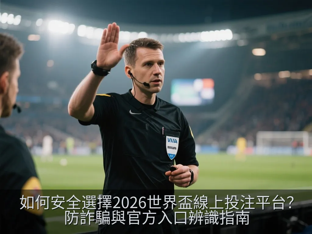 如何安全選擇2026世界盃線上投注平台？防詐騙與官方入口辨識指南